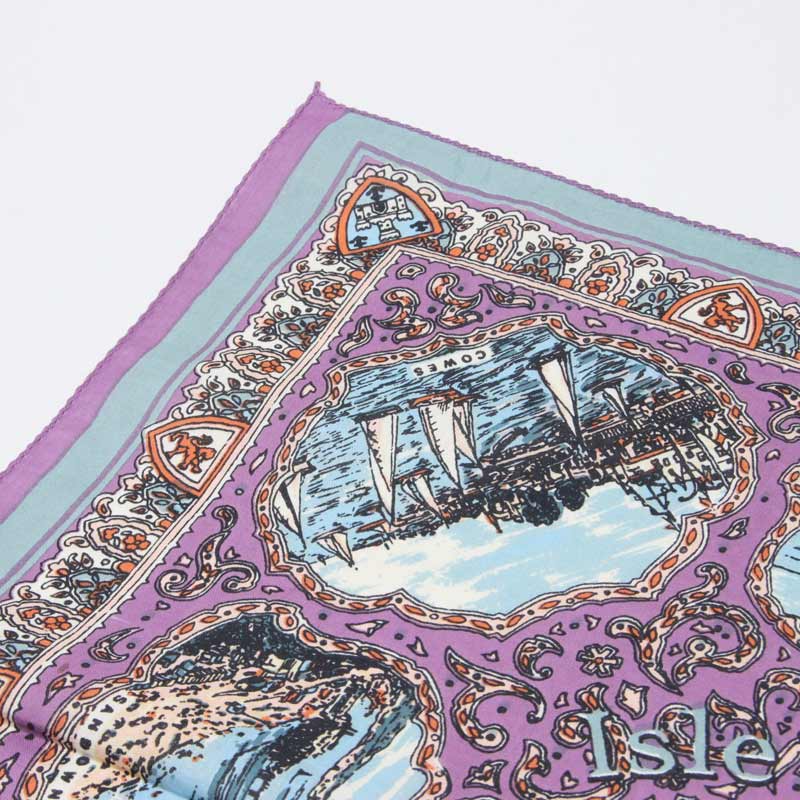 BINDU(�ӥ�ɥ���) Bandana Wight Map - Lavender Type