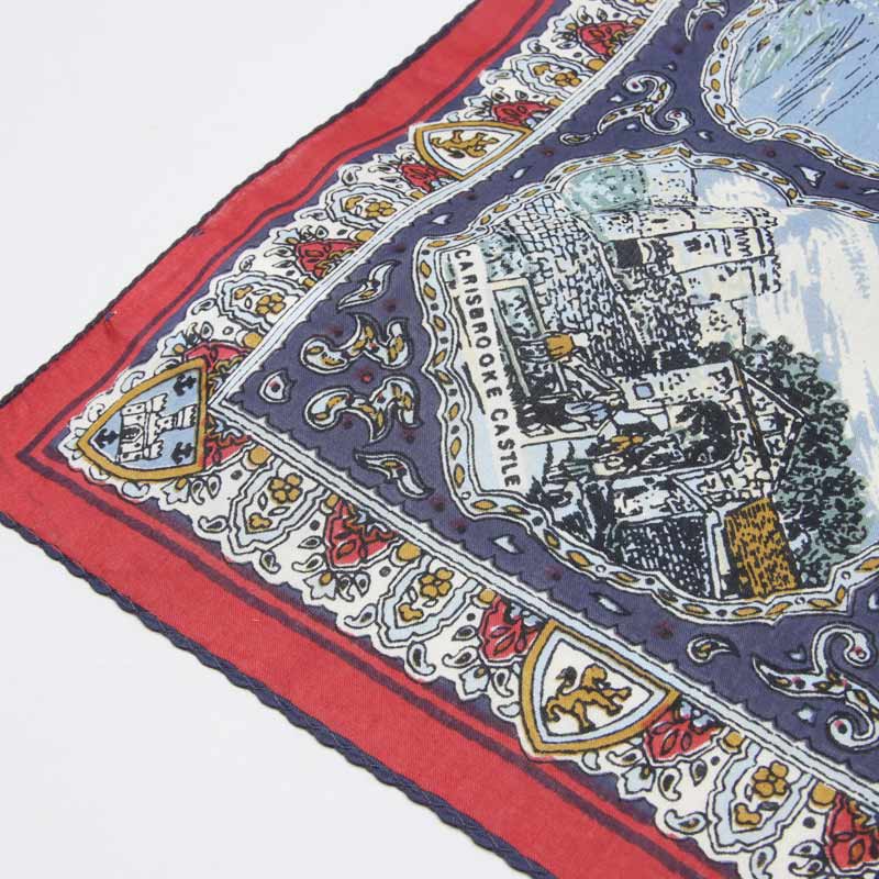 BINDU(�ӥ�ɥ���) Bandana Wight Map - Navy Type