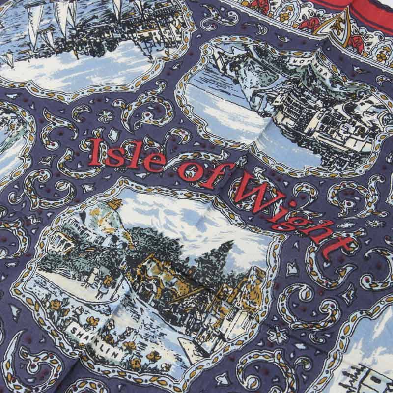 BINDU(�ӥ�ɥ���) Bandana Wight Map - Navy Type