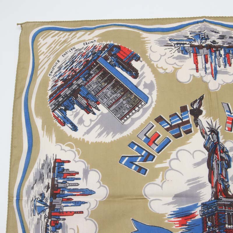 BINDU(�ӥ�ɥ���) Bandana NewYork 2 - Beigetype