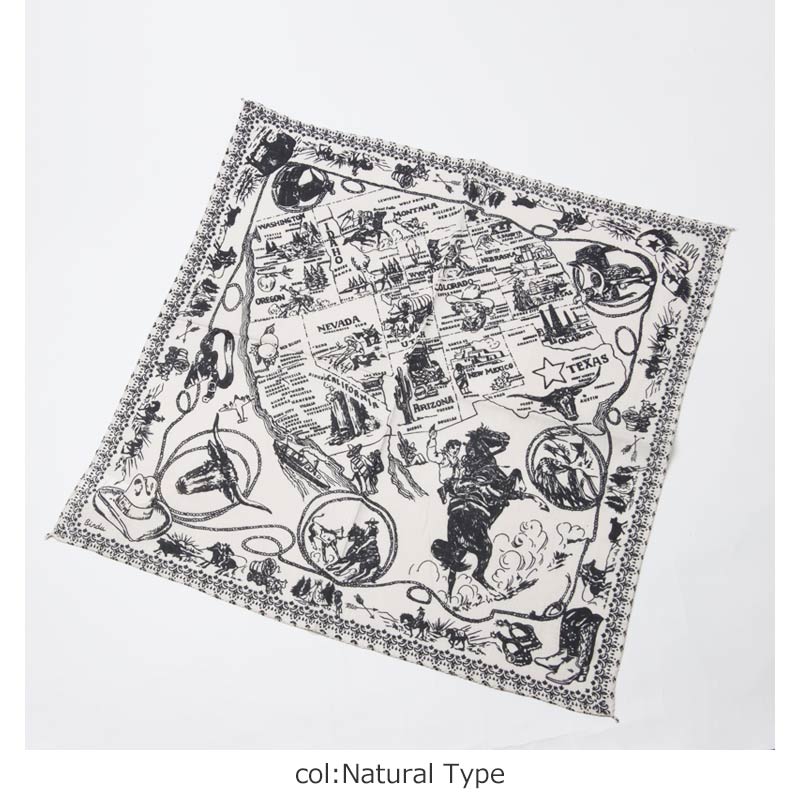 BINDU(�ӥ�ɥ���) Bandana Midwest - Natural Type