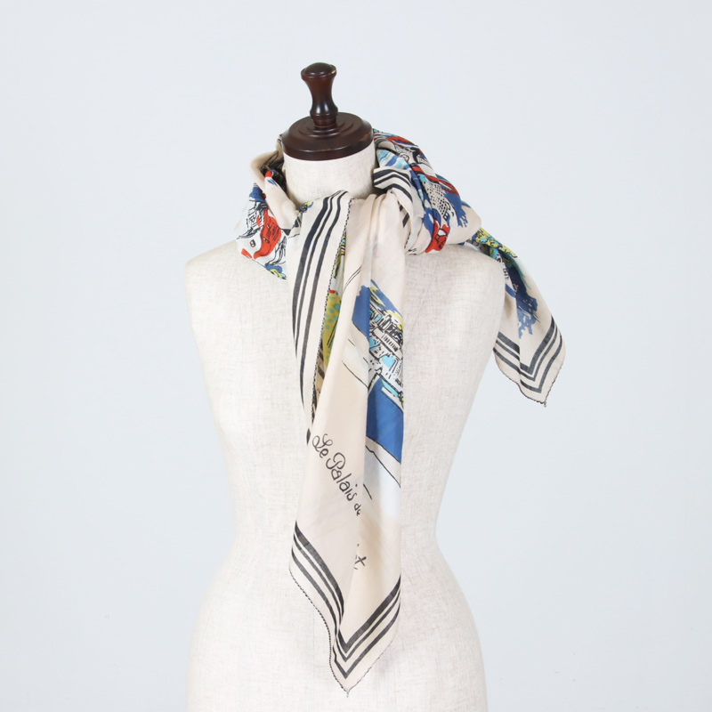 BINDU(�ӥ�ɥ���) Scarf Paris - Natural Type
