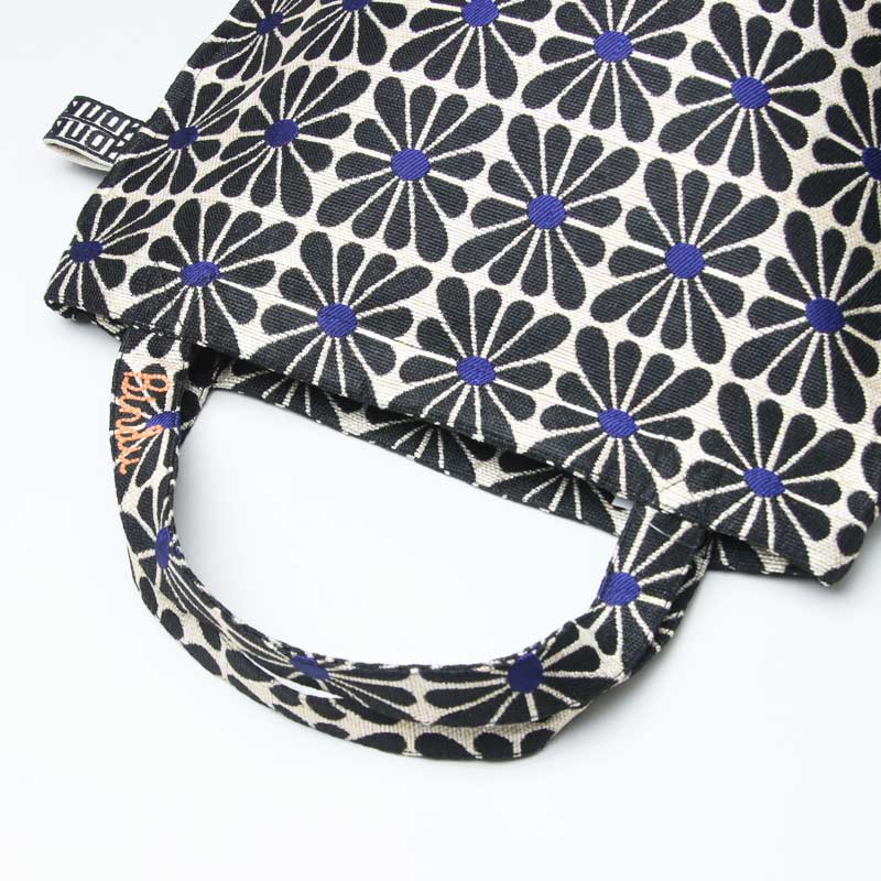 BINDU(�ӥ�ɥ���) Cup Flower Jacquard Reverse Tote