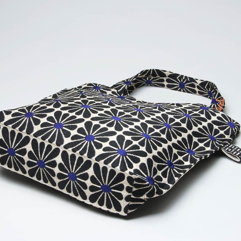 BINDU(�ӥ�ɥ���) Cup Flower Jacquard Reverse Tote