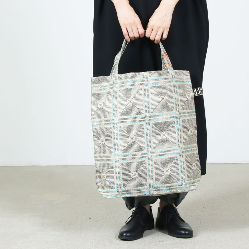 BINDU(�ӥ�ɥ���) Crochet Jacquard Tote Bag