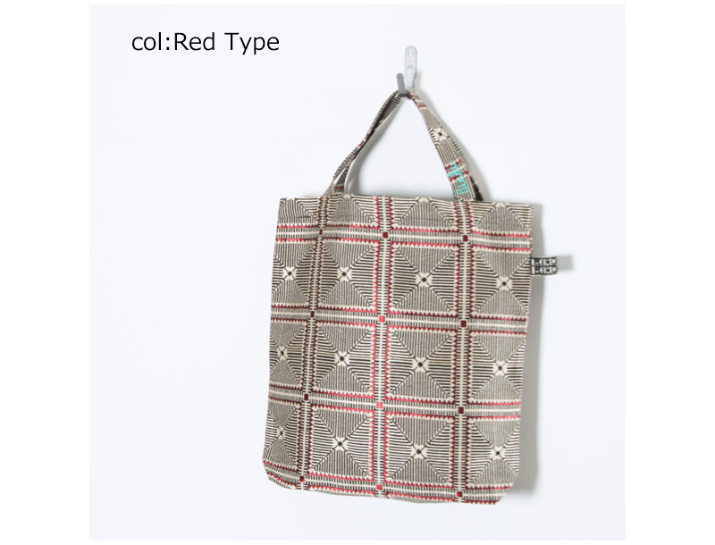 BINDU(�ӥ�ɥ���) Crochet Jacquard Tote Bag