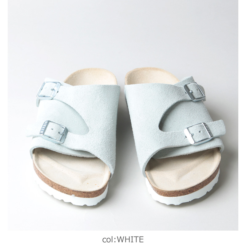 Birkenstock(ӥ륱󥷥ȥå) ZURICH Sueade Leather WHITE