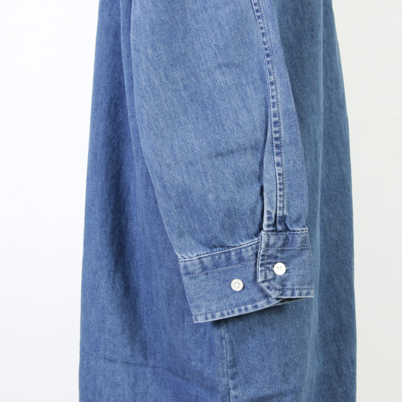 Blanc Basque ブランバスク ダンガリーデニムワンピース