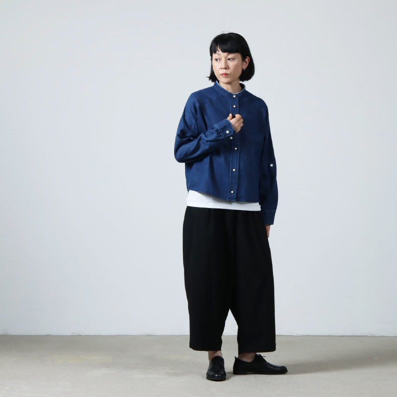 blanc basque (ブランバスク) 8ozデニムシャツ