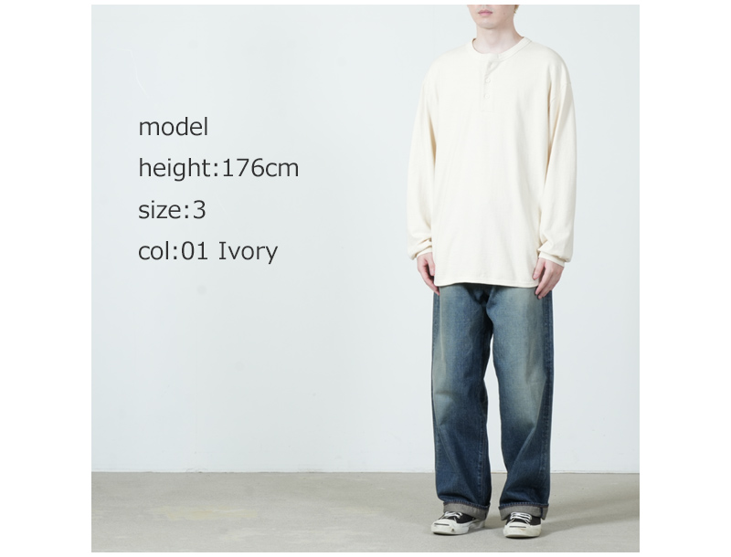 blurhms(�֥顼�ॹ) Co/Silk Nep Baseball Henry