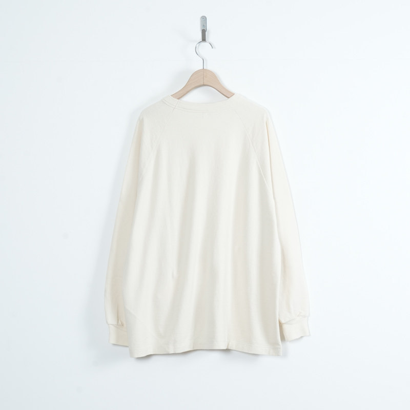 blurhms(�֥顼�ॹ) Co/Silk Nep Raglan Tee