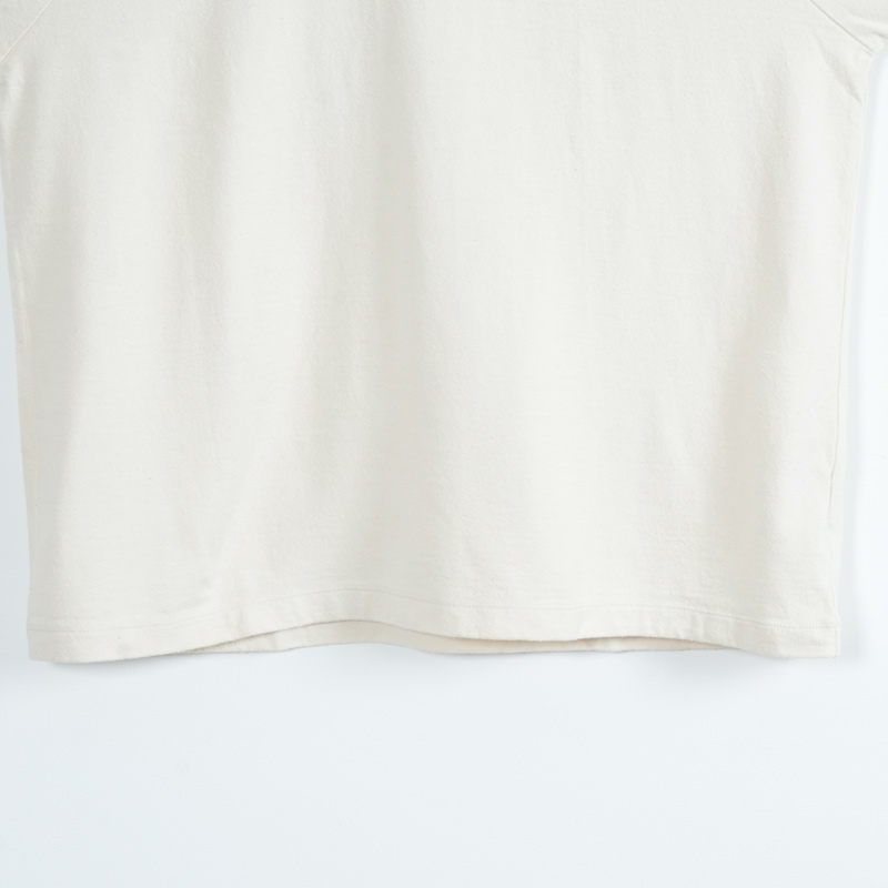 blurhms(�֥顼�ॹ) Co/Silk Nep Raglan Tee