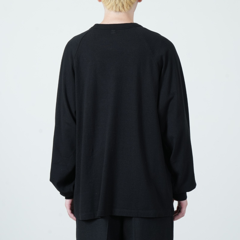 blurhms(�֥顼�ॹ) Co/Silk Nep Raglan Tee