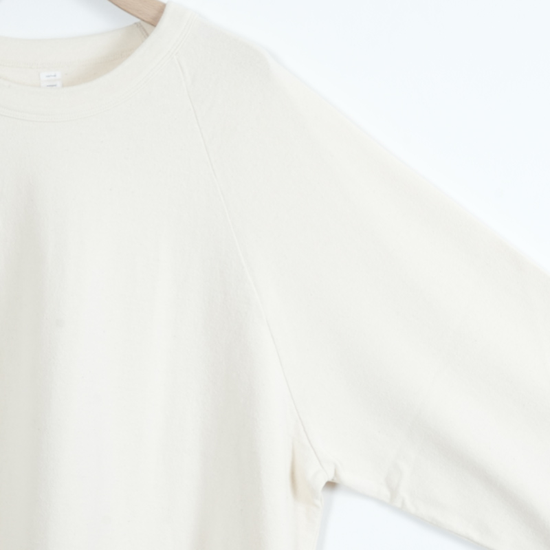blurhms(�֥顼�ॹ) Co/Silk Nep Raglan Tee