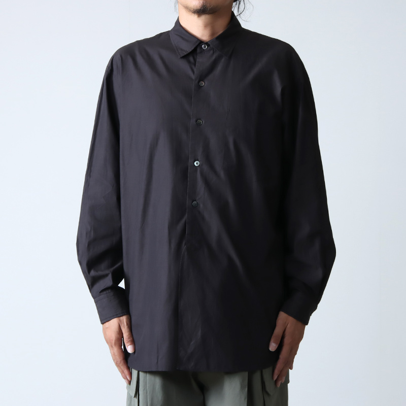 blurhms (ブラームス) High Coumt Chambray Shirt / ハイカウント