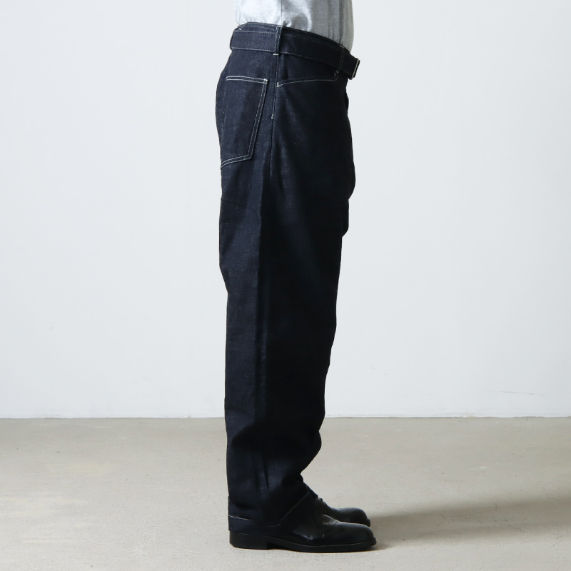 blurhms(ブラームス) 12.9oz Denim Long Belted Pants