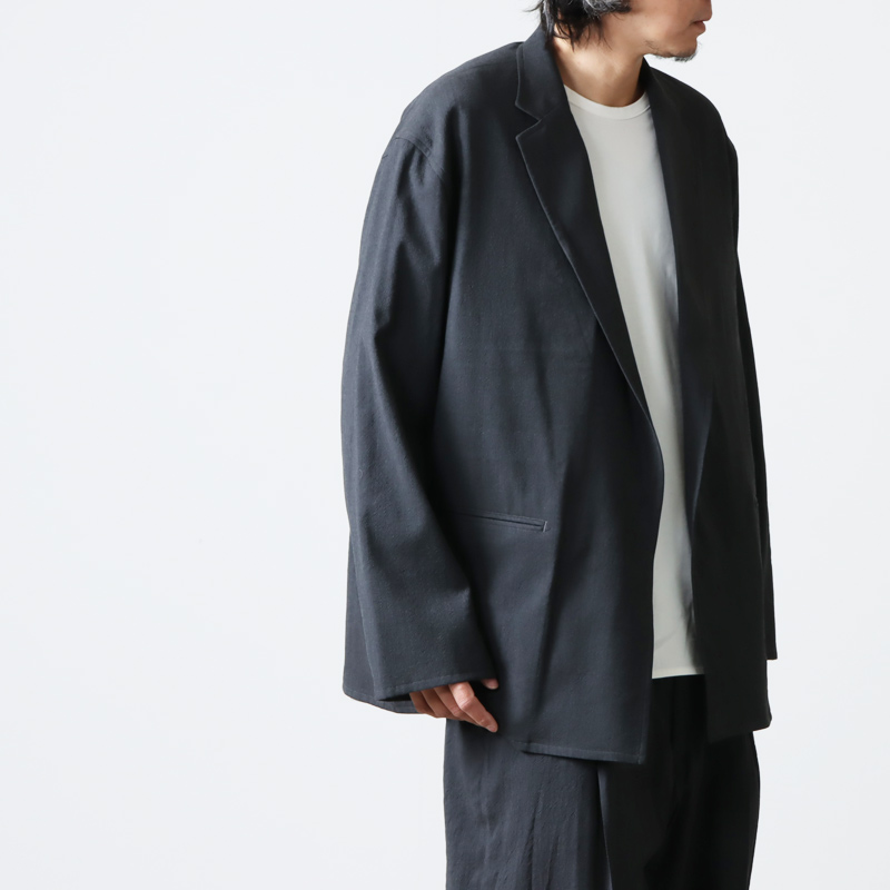 blurhms (֥顼ॹ) Wool Rayon Silk Cardigan Jacket / 졼󥷥륯ǥ󥸥㥱å