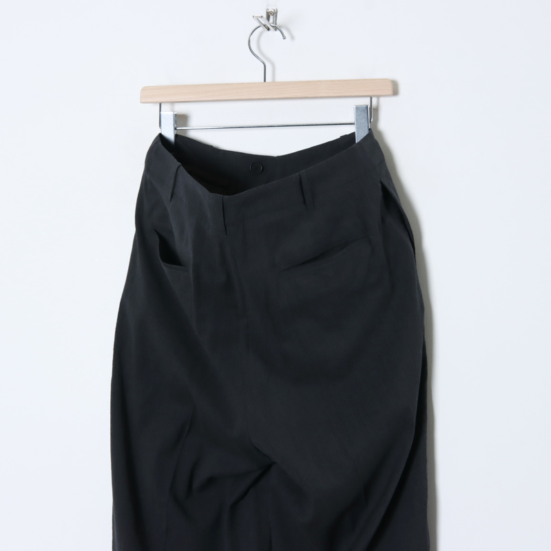 blurhms (ブラームス) Wool Rayon Silk Super Wide Slacks / ウール