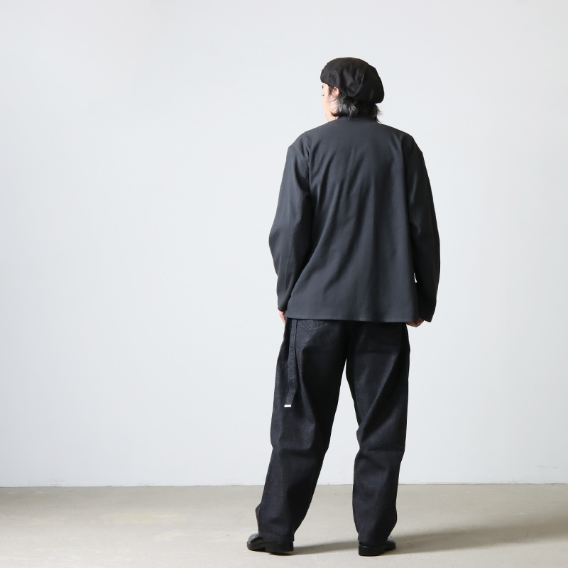 blurhms (ブラームス) 12.9oz Selvage Denim GI-belt Pants / 12.9オンスデニム GIベルトパンツ