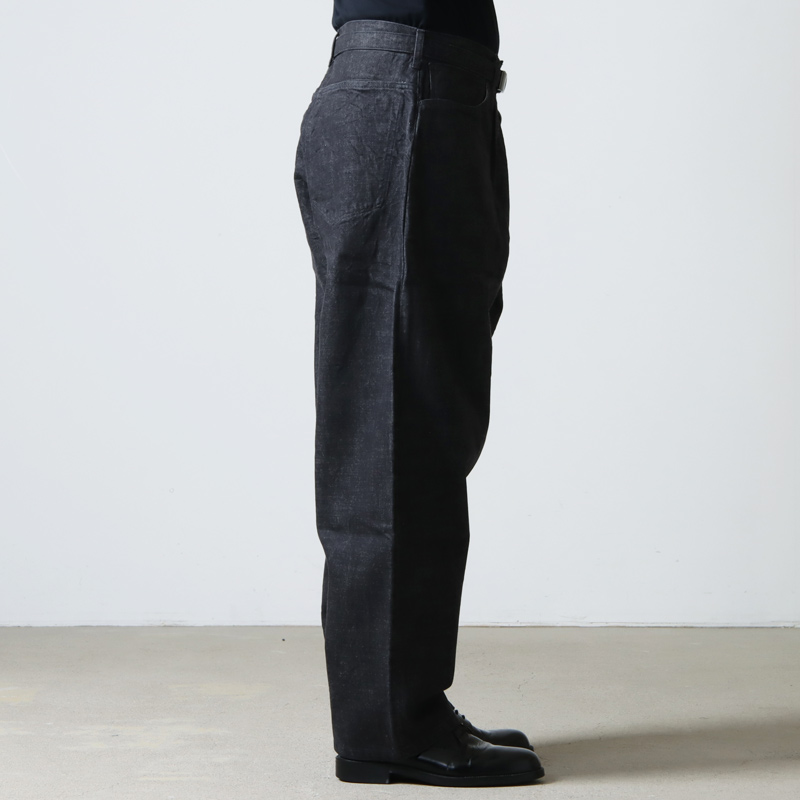 blurhms 12.9oz Selvage Denim Pants Wide商品説明