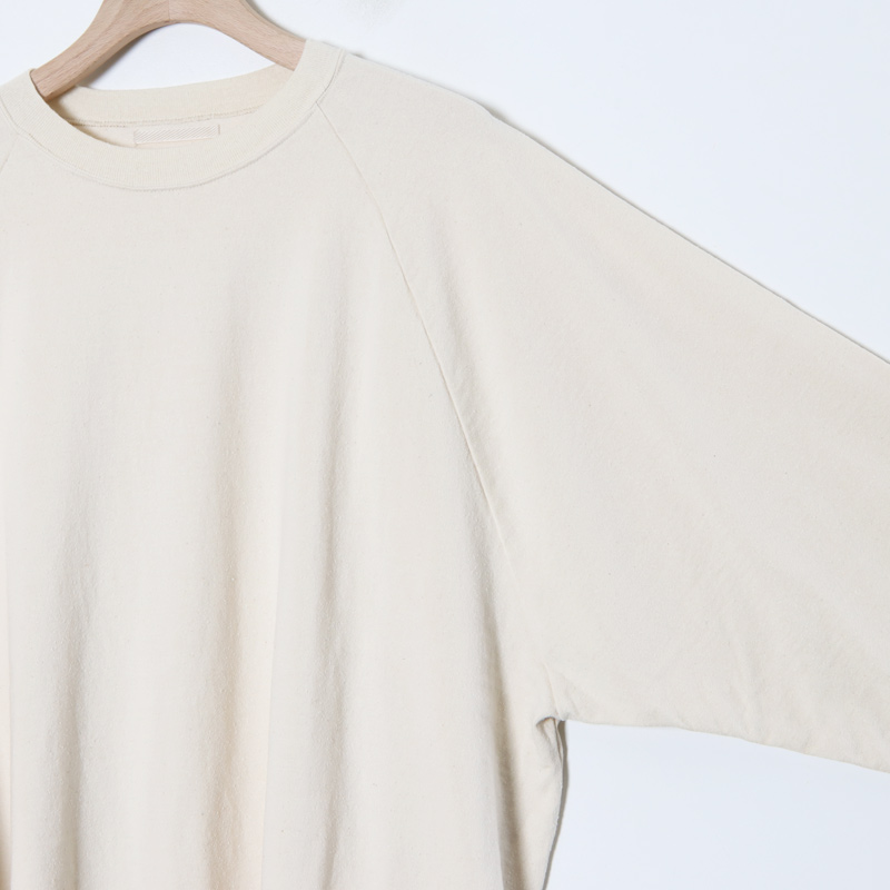 株価 23SS【blurhms】Silk Cotton Bb raglan Tee - トップス