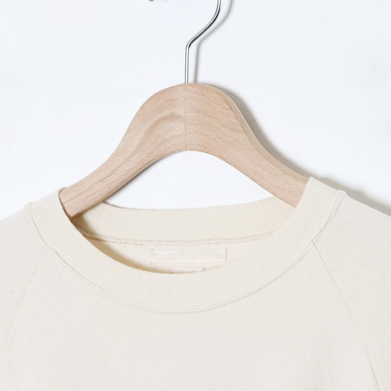 blurhms (ブラームス) C/Silk Nep Baseball Raglan Tee / コットンシルクネップベースボールラグランT