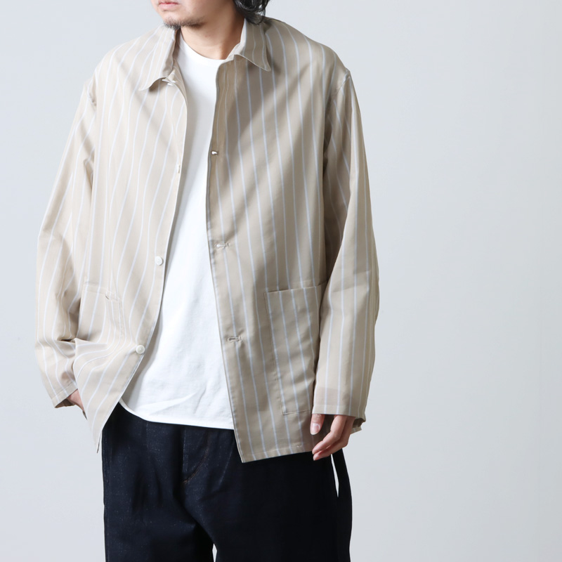 blurhms (ブラームス) Stripe Pajamas Jacket / ストライプパジャマジャケット