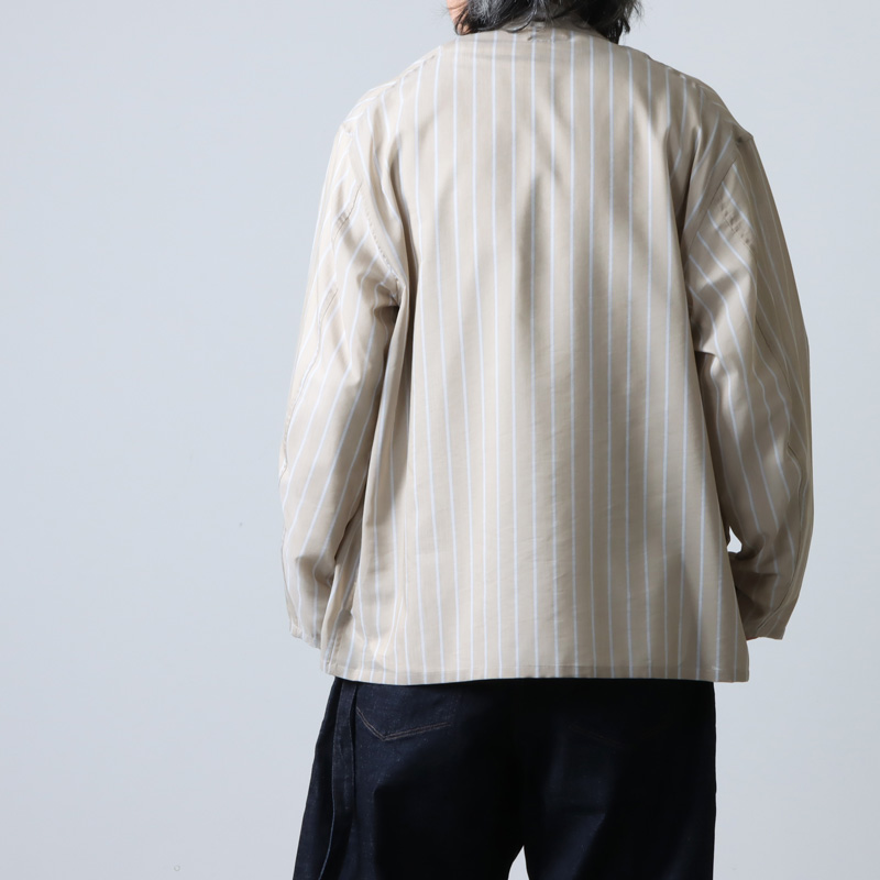 blurhms(֥顼ॹ) Stripe Pajamas Jacket