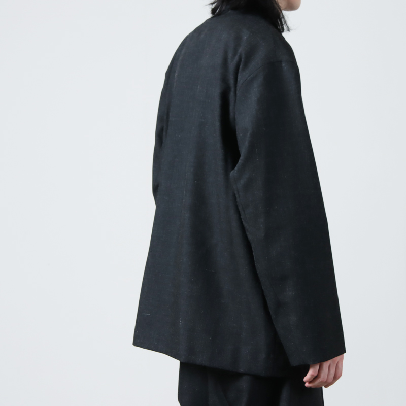 blurhms (ブラームス) Wool Ramie Cardigan Jacket / ウールラミー 