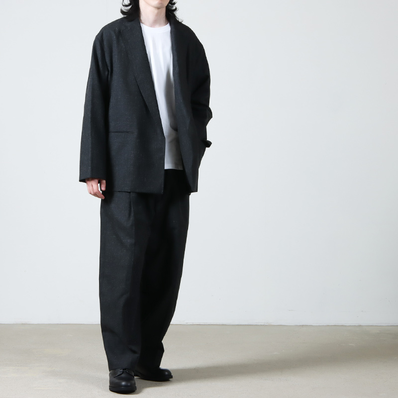 blurhms (ブラームス) Wool Ramie Cardigan Jacket / ウールラミー 