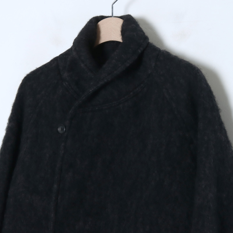 blurhms(֥顼ॹ) Wool Shaggy Shawl Cardigan Jacket