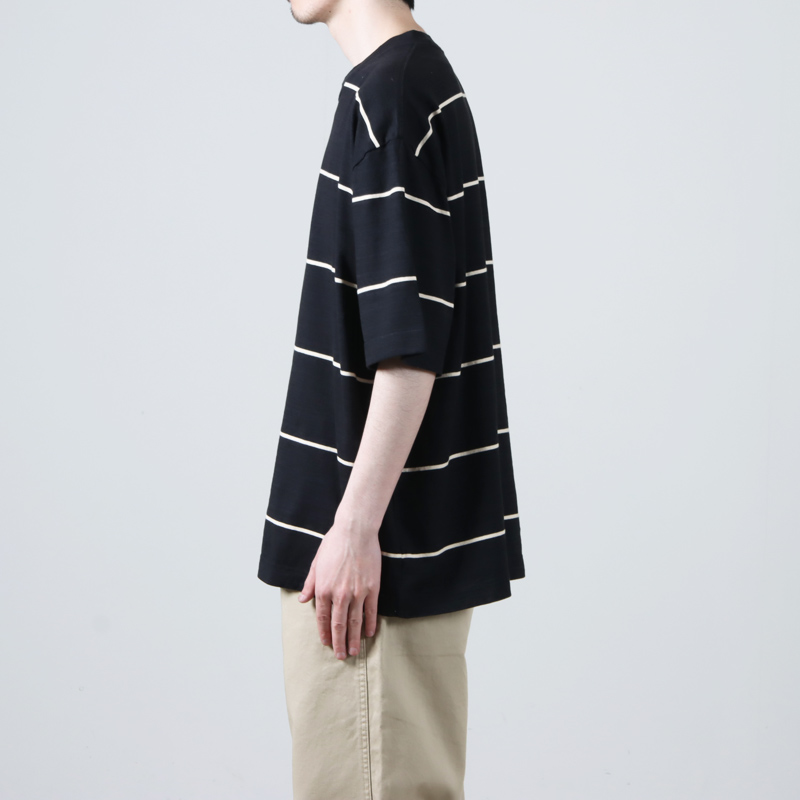 blurhms(֥顼ॹ) C/NAPP Border Plain Tee