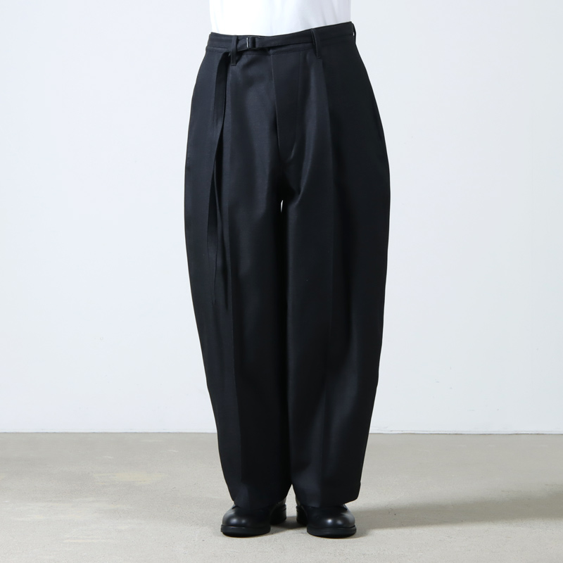 blurhms (ブラームス) Drill Chambray Belted Trousers / ドリル 