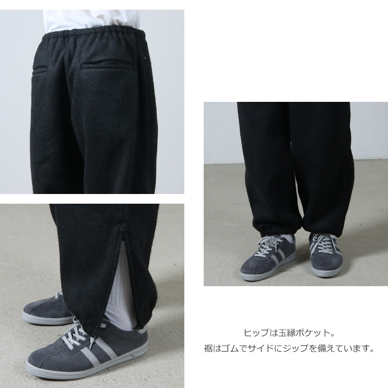 blurhms(֥顼ॹ) Pe/silk Fleece Track Pants