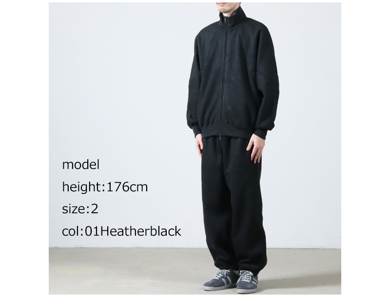 blurhms(֥顼ॹ) Pe/silk Fleece Track Pants