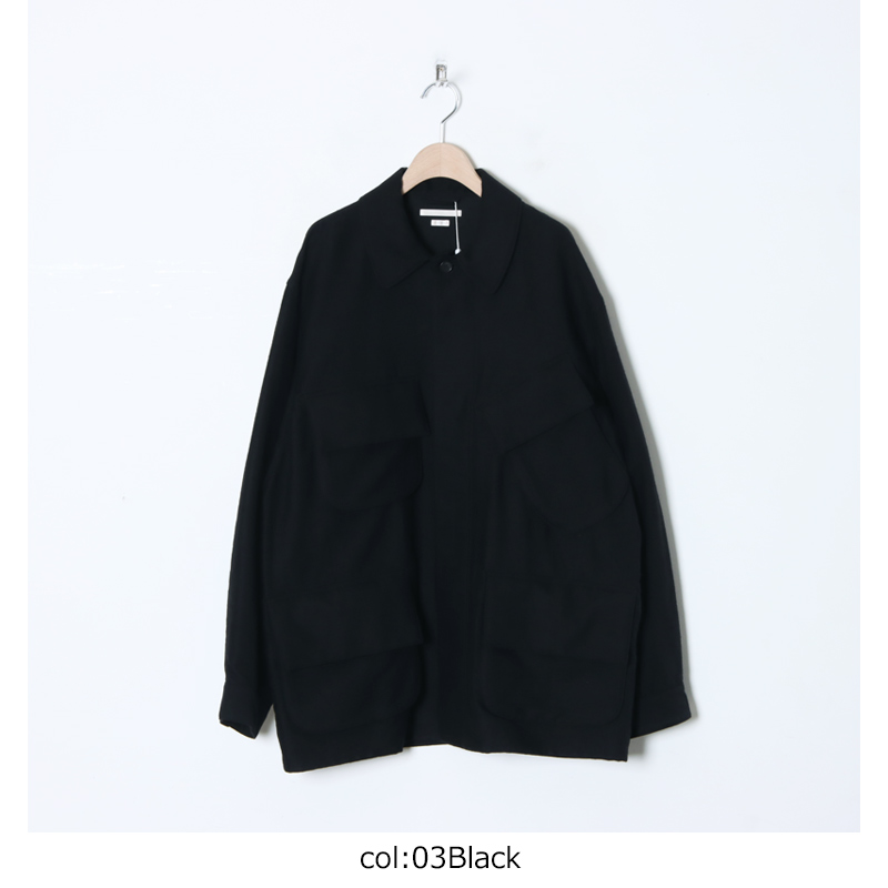 blurhms(֥顼ॹ) Wool Napping Beacon Jacket