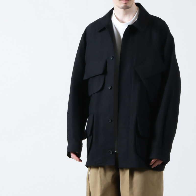 blurhms(֥顼ॹ) Wool Napping Beacon Jacket