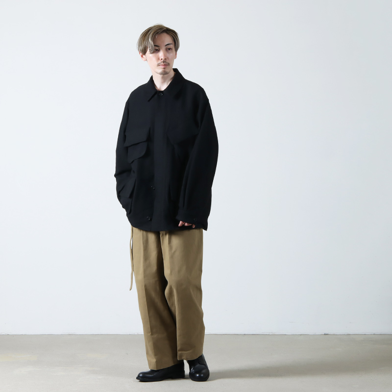 blurhms(֥顼ॹ) Wool Napping Beacon Jacket