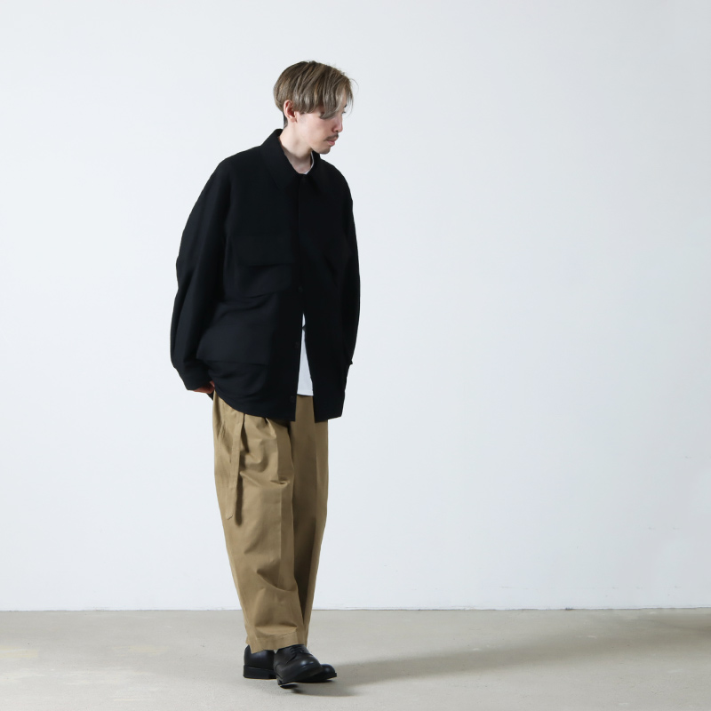 blurhms(֥顼ॹ) Wool Napping Beacon Jacket