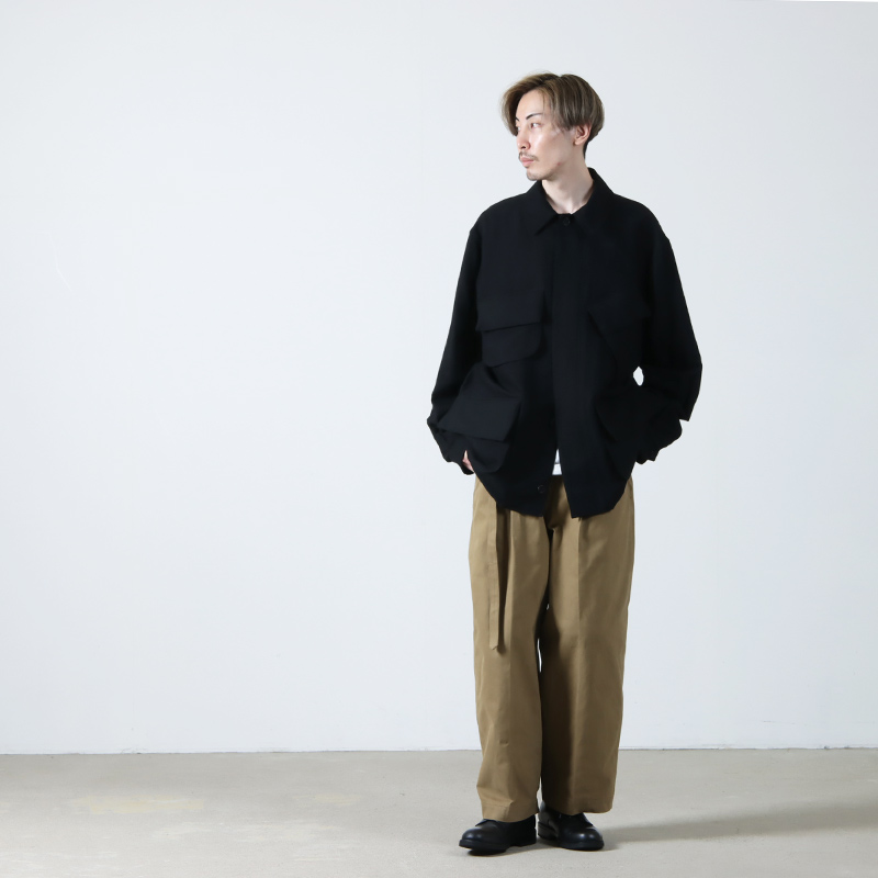 blurhms(֥顼ॹ) Wool Napping Beacon Jacket