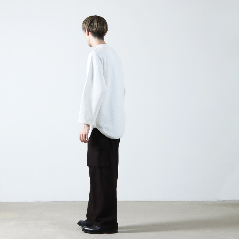 blurhms(֥顼ॹ) Wool Napping Side Seamless 4P Pants