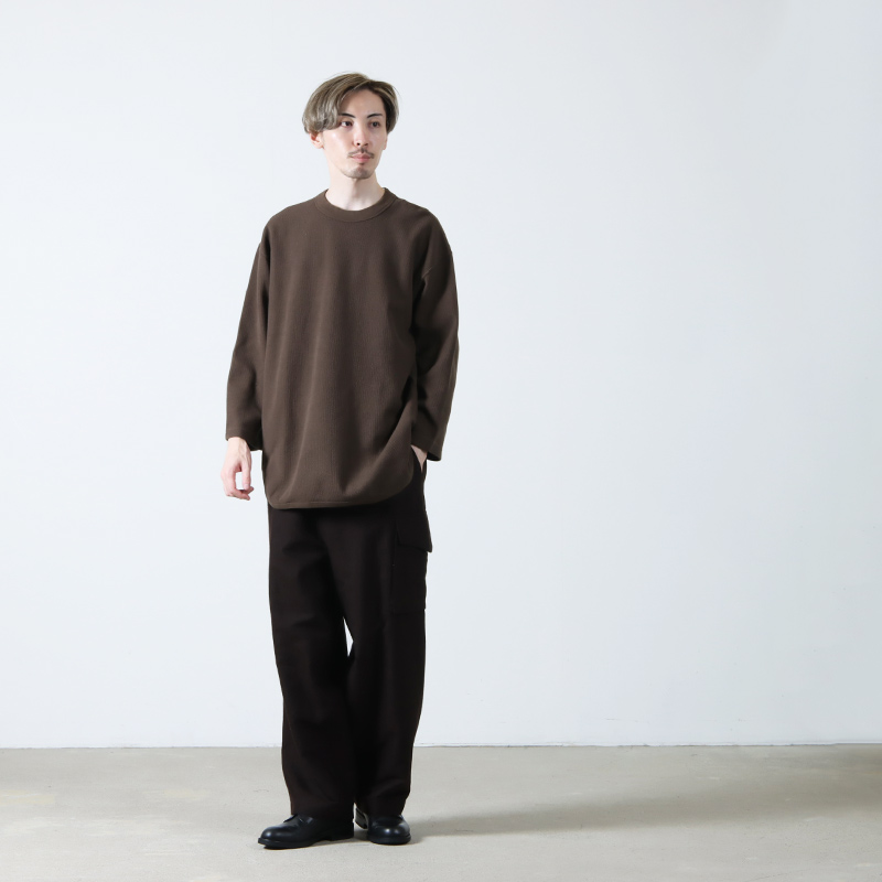 blurhms(֥顼ॹ) Wool Napping Side Seamless 4P Pants