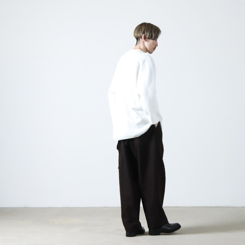 blurhms(֥顼ॹ) Wool Napping Side Seamless 4P Pants