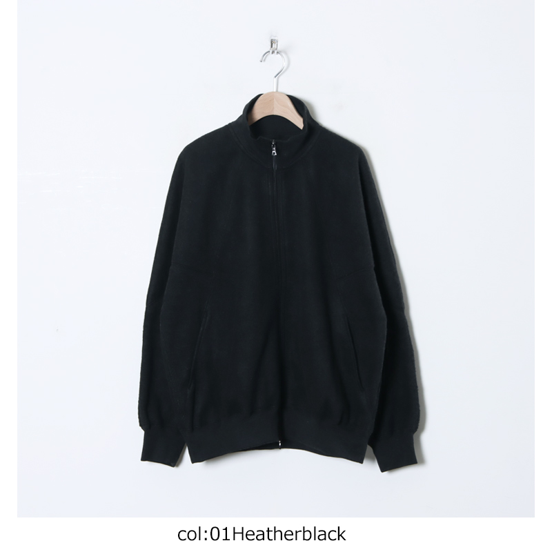 blurhms(֥顼ॹ) Pe/silk Fleece Track Jacket