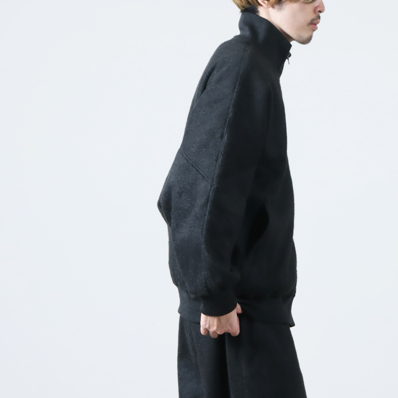 blurhms(֥顼ॹ) Pe/silk Fleece Track Jacket