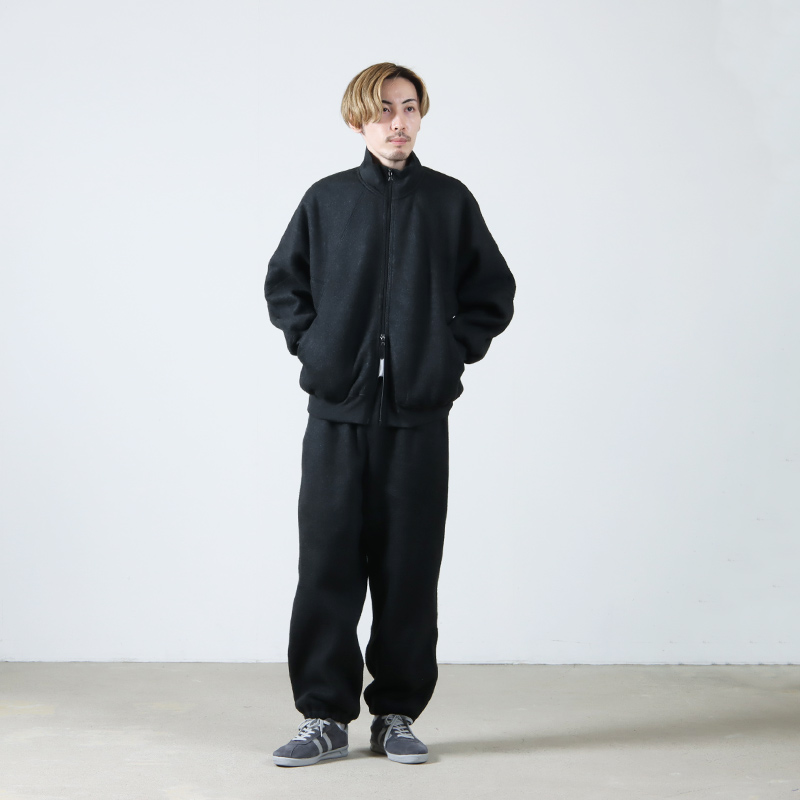 blurhms(֥顼ॹ) Pe/silk Fleece Track Jacket