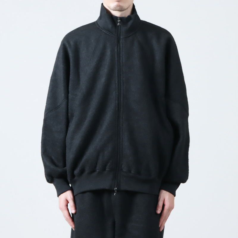 blurhms(֥顼ॹ) Pe/silk Fleece Track Jacket