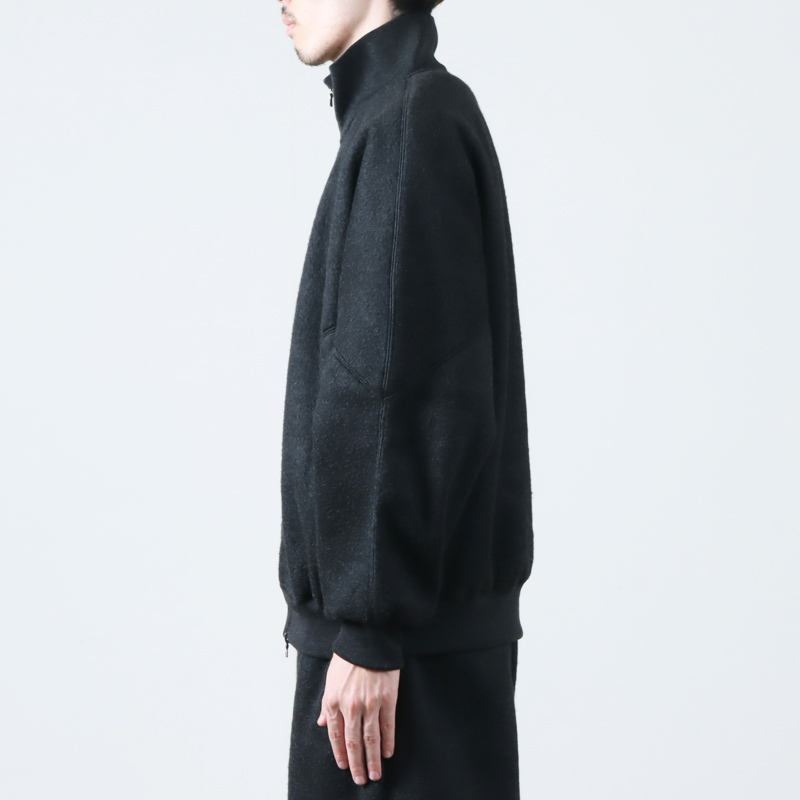 blurhms(֥顼ॹ) Pe/silk Fleece Track Jacket