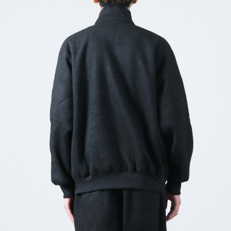 blurhms(֥顼ॹ) Pe/silk Fleece Track Jacket