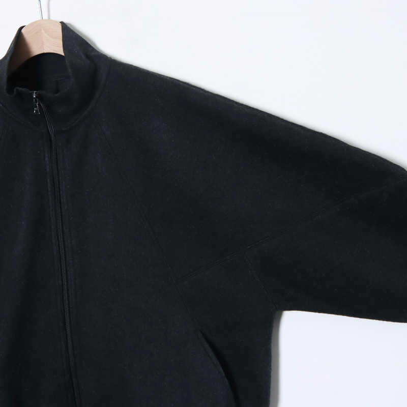 blurhms(֥顼ॹ) Pe/silk Fleece Track Jacket